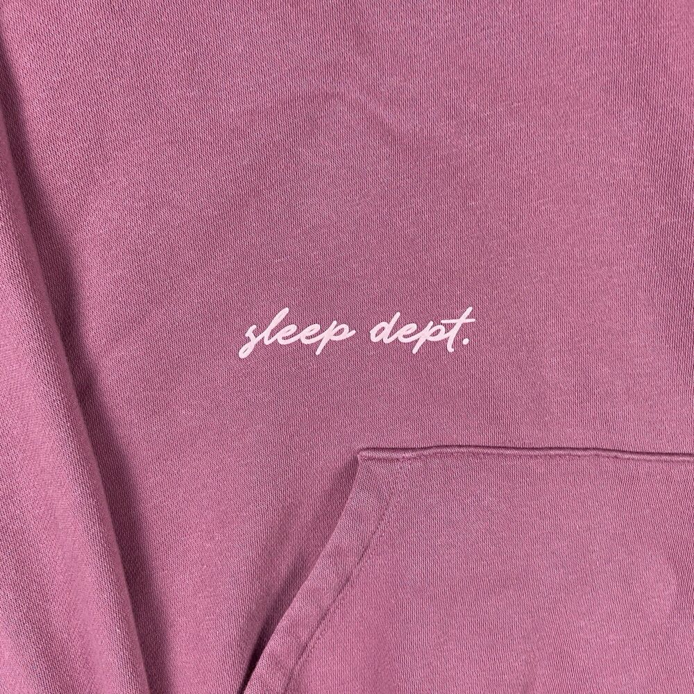 Wild Fable Hoodie Sleep Dept Womens M Purple Comfy Club Members Only Staying in - Picture 9 of 14